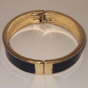 Lane Bryant Gold and Navy Blue Bracelet